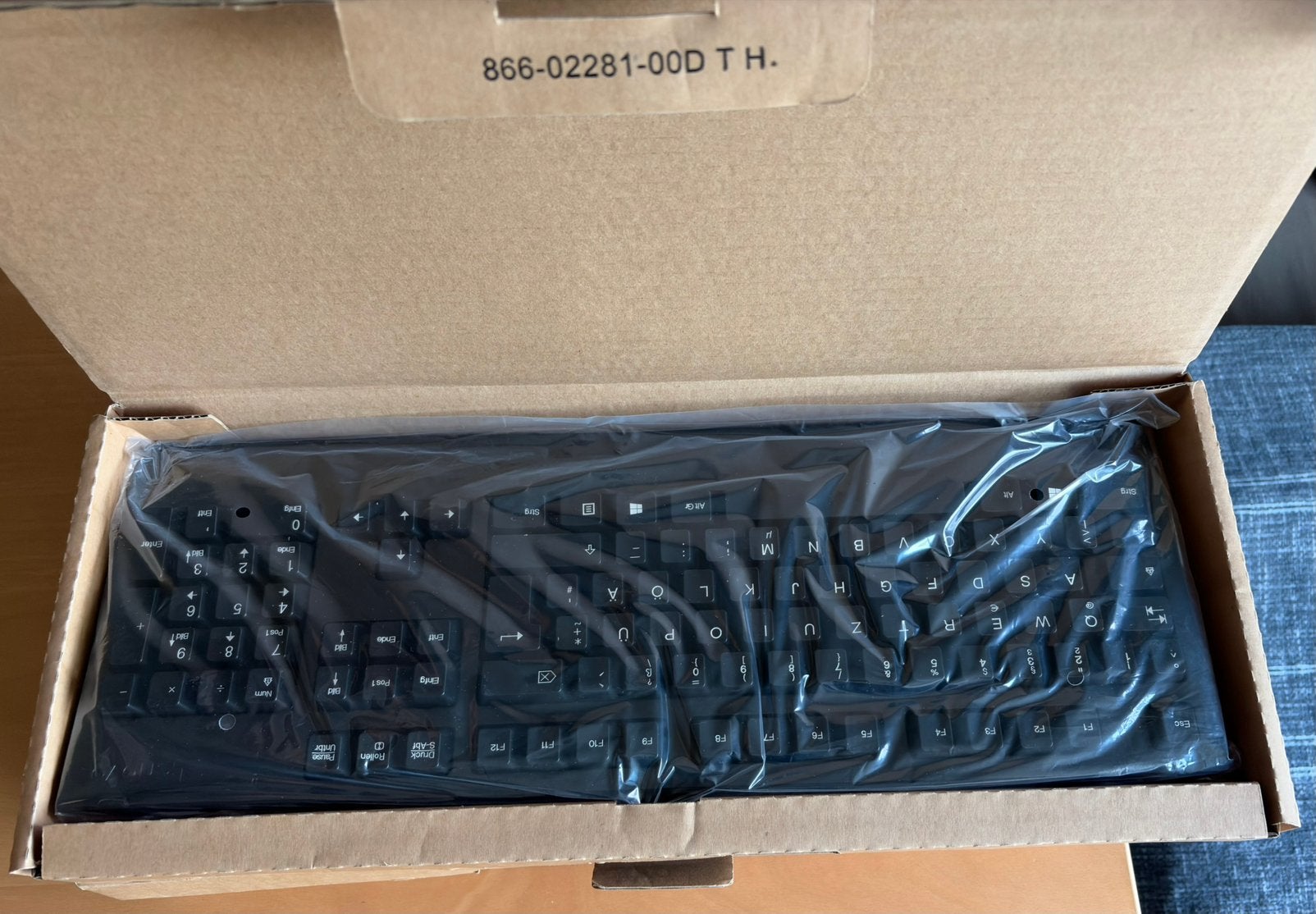 Lenovo toetsenborden, Computers en Software, Toetsenborden, Ophalen, Qwerty, Nieuw, Bedraad