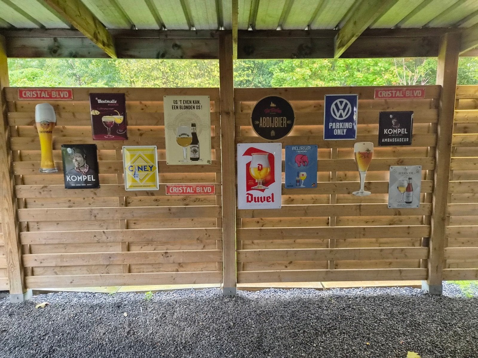 originele reclame borden van bieren, Enlèvement, Comme neuf, Panneau, Plaque ou Plaquette publicitaire, Duvel