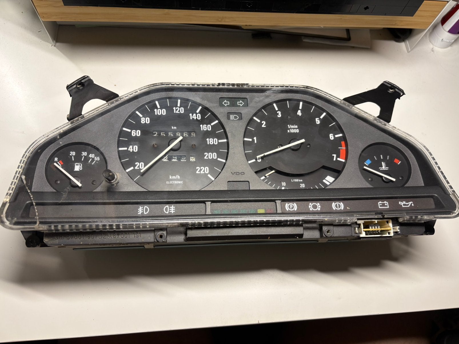 Bmw E30 type 2 - Boîtier de compteur, Autos : Pièces & Accessoires, Enlèvement ou Envoi, BMW
