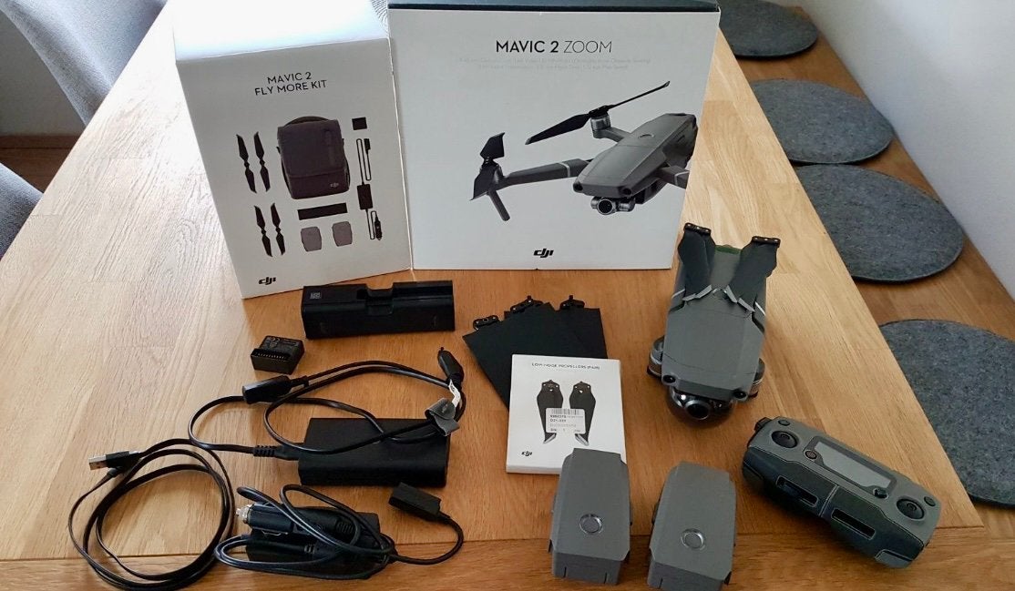 Drone à zoom DJI Mavic 2, TV, Hi-fi & Vidéo, Drones, Comme neuf, DJI, Enlèvement ou Envoi