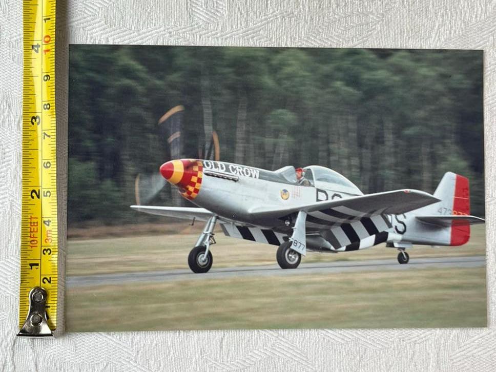 WW2 foto P-51 Mustang 363rd FS 357 FG USAAF US Air Force, Verzamelen, Militaria | Tweede Wereldoorlog, Luchtmacht, Foto of Poster