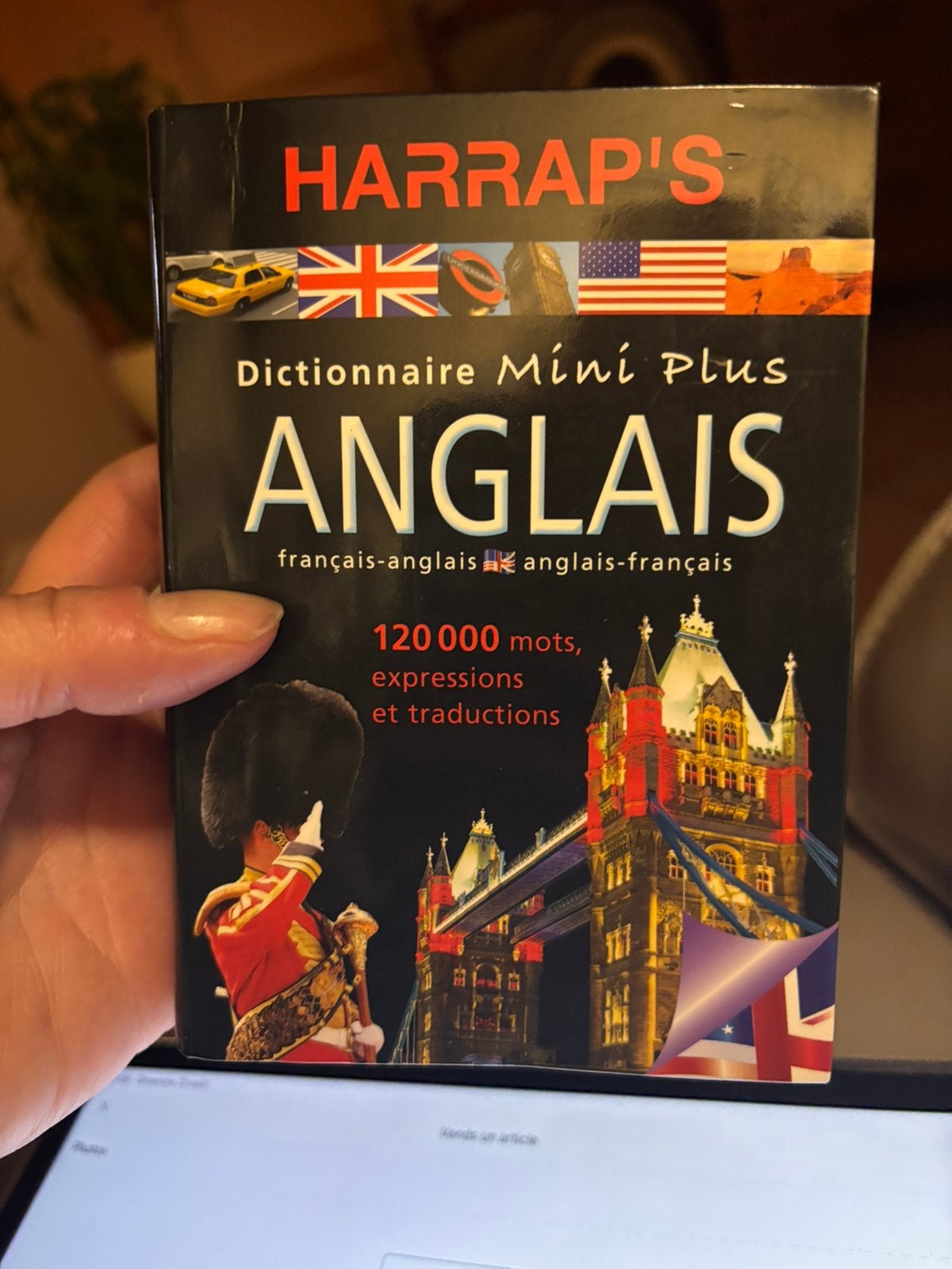 Dictionnaire Harrap's Mini Plus EN/FR, FR/EN, Enlèvement ou Envoi, Comme neuf, Anglais