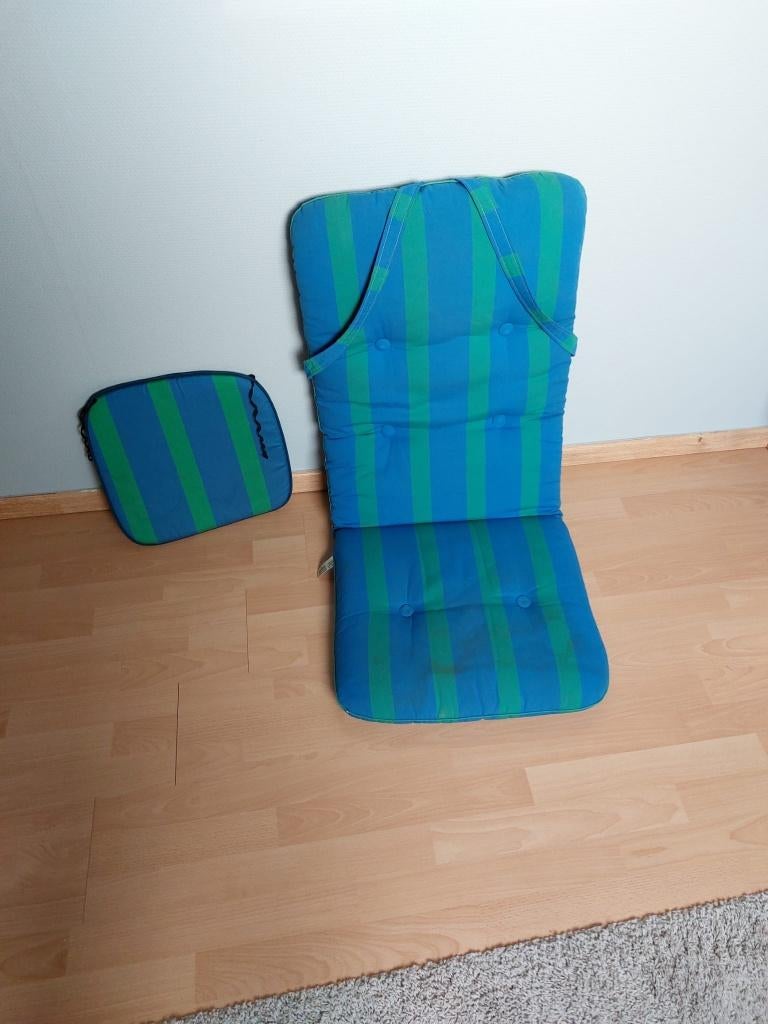 Opvulling Matras voor Tuinstoelen 4X, Ophalen, Zo goed als nieuw, Overige materialen, Inklapbaar