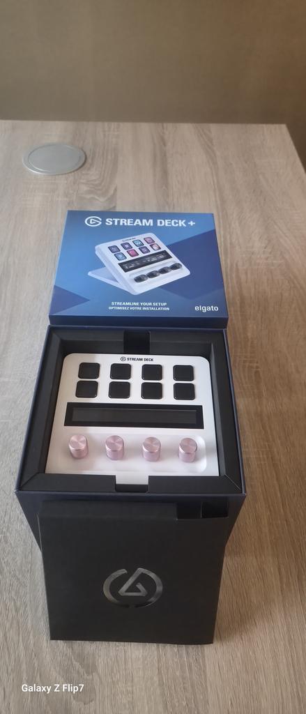 Stream Deck + Blanc – Neuf jamais utilisé, Diversen, Bureau-accessoires, Nieuw, Ophalen