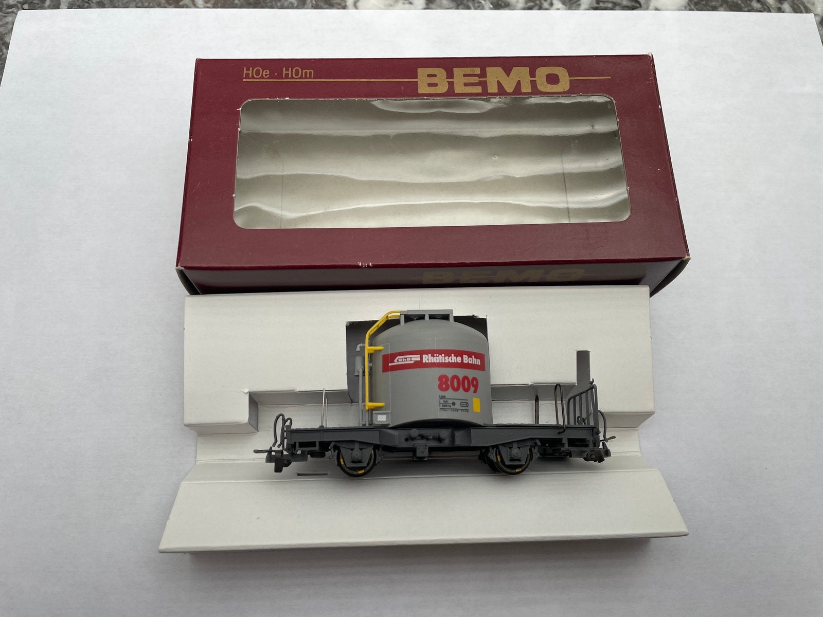Bemo H0m RhB Uce 8009 - 2267 109, Hobby & Loisirs créatifs, Trains miniatures | HO, Autres marques, Enlèvement ou Envoi, Wagon