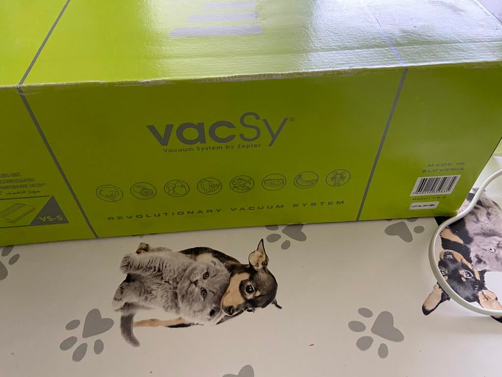 Las aperaat voor vlees en soep merk vacsy, Enlèvement, Comme neuf, Autres marques, Autres types
