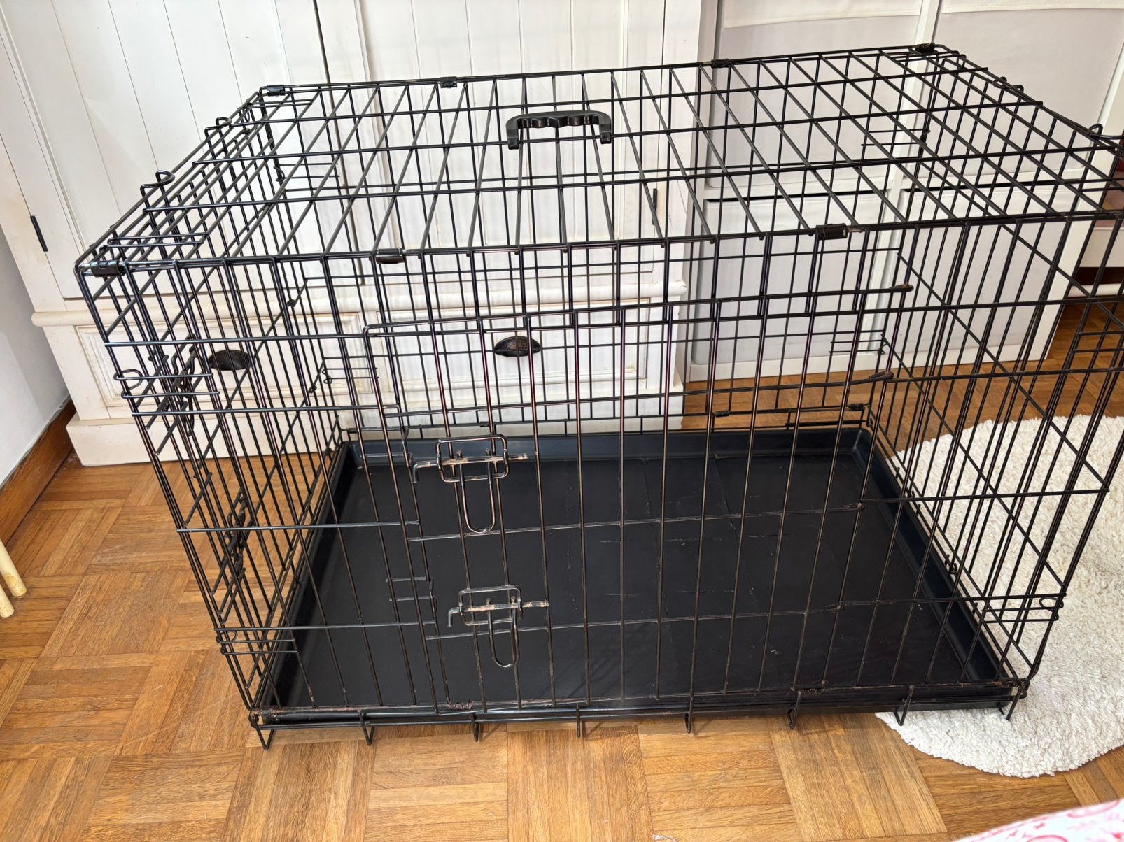Honden bench, Dieren en Toebehoren, Ophalen, Hondenkennel, 65 tot 100 cm, 110 cm of meer