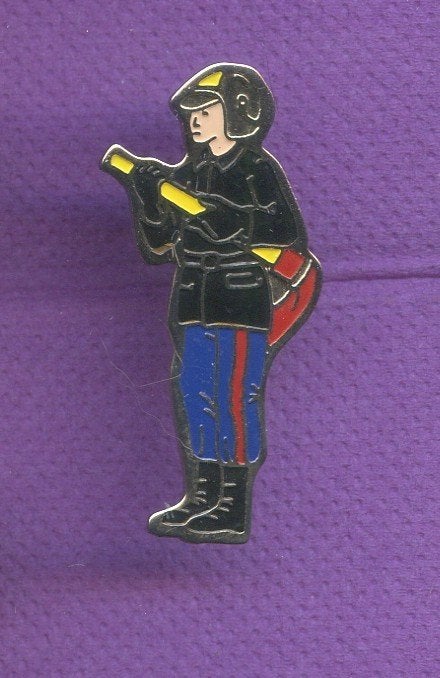 pins pompier france a295, Collections, Envoi, Utilisé, Autres sujets/thèmes, Insigne ou Pin's