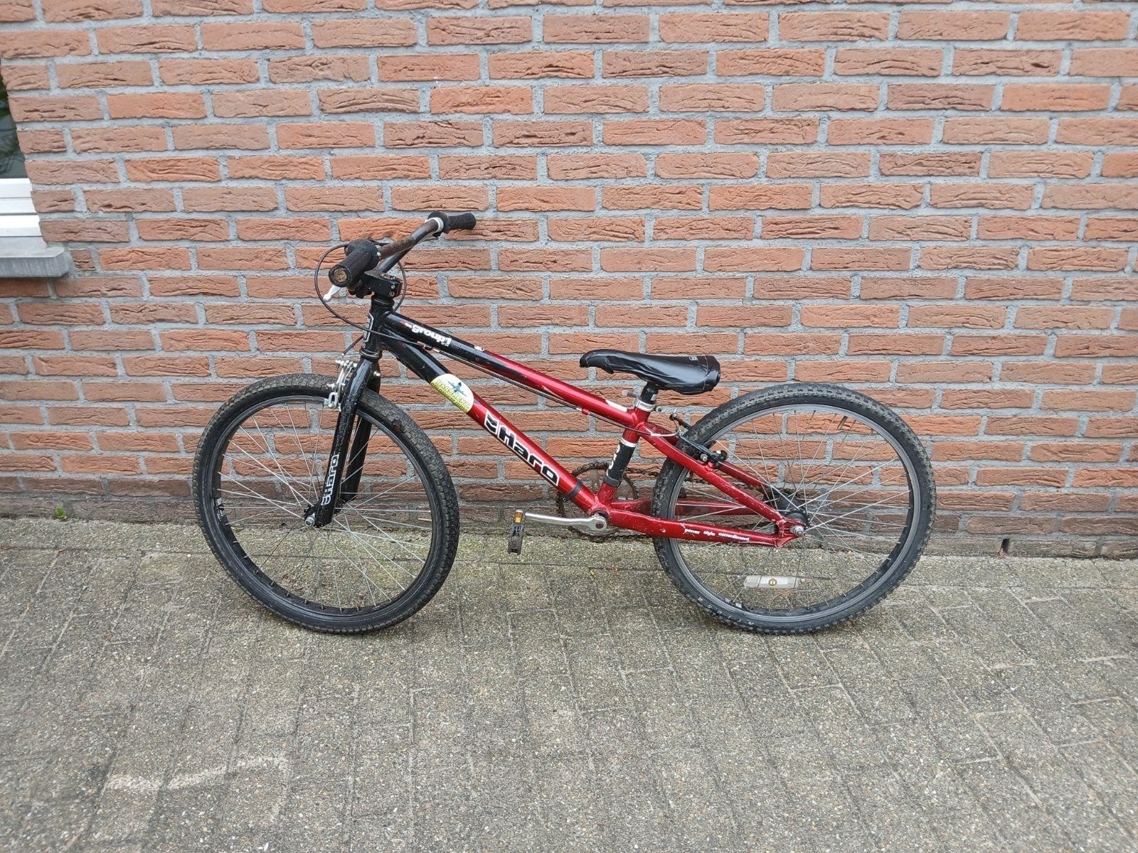 rode bmx, Fietsen en Brommers, Ophalen of Verzenden, Gebruikt, 20 tot 24 inch