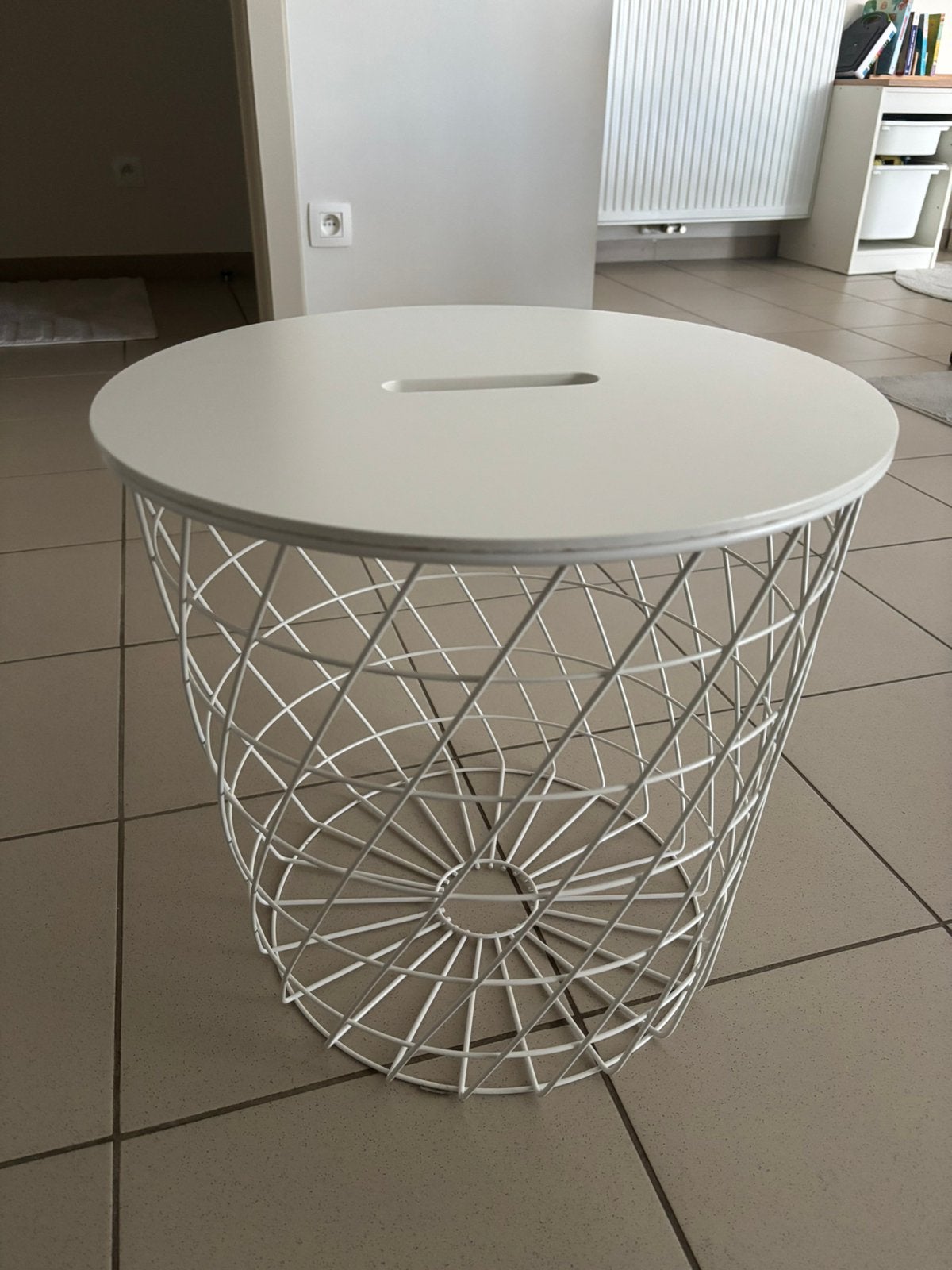 Bijzettafel/opbergmand, Ophalen, Minder dan 45 cm, Minder dan 55 cm, Gebruikt