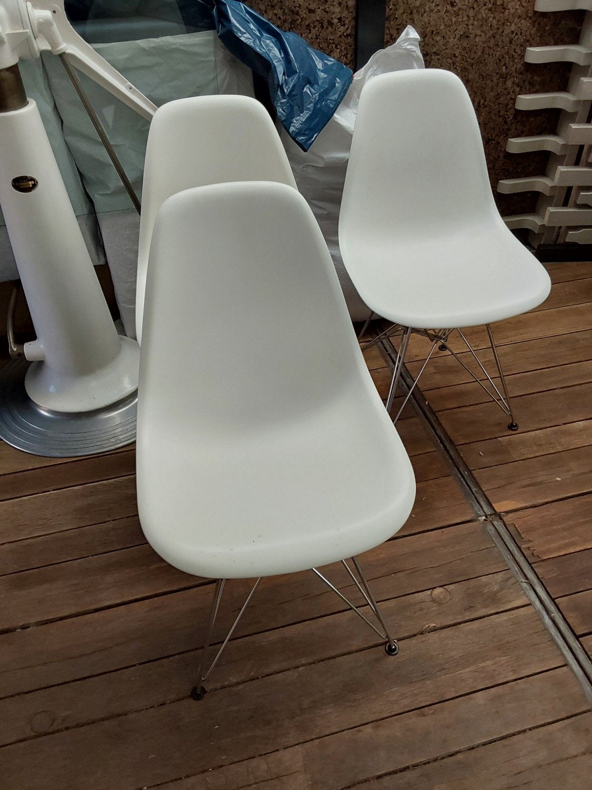 eames plastic chair dsr vitra, Enlèvement
