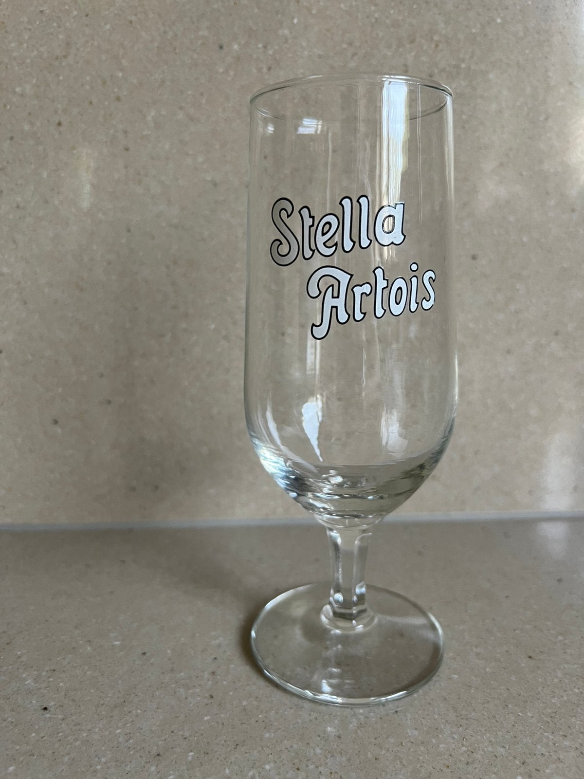 Stella Artois oud bierglas zie omschrijving, Verzamelen, Ophalen of Verzenden, Zo goed als nieuw, Bierglas