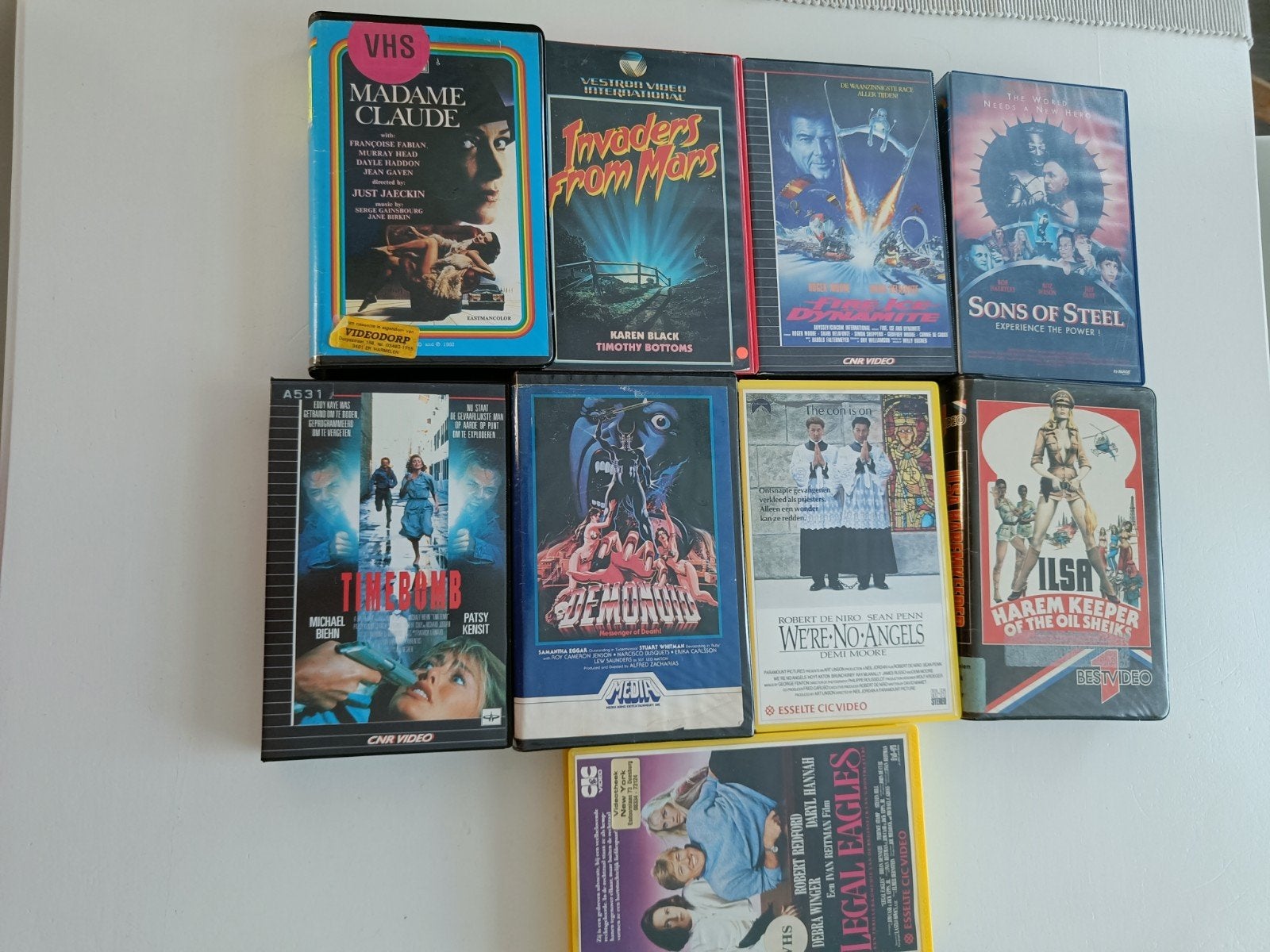 Lot VHS rental, Ophalen of Verzenden, VHS