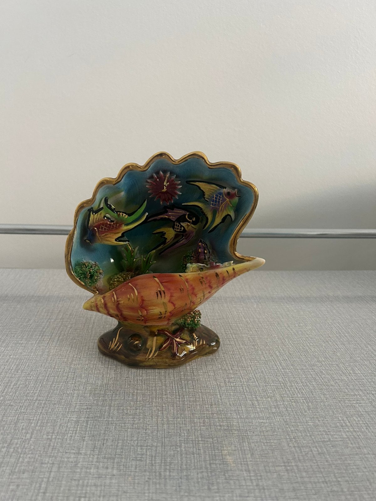 Vintage keramische tafellamp, Antiek en Kunst, Ophalen of Verzenden