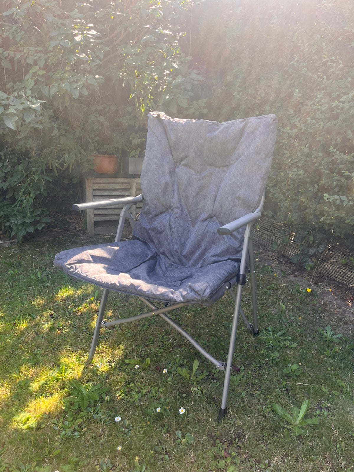 Kampeerstoel, Ophalen, Gebruikt, Campingstoel