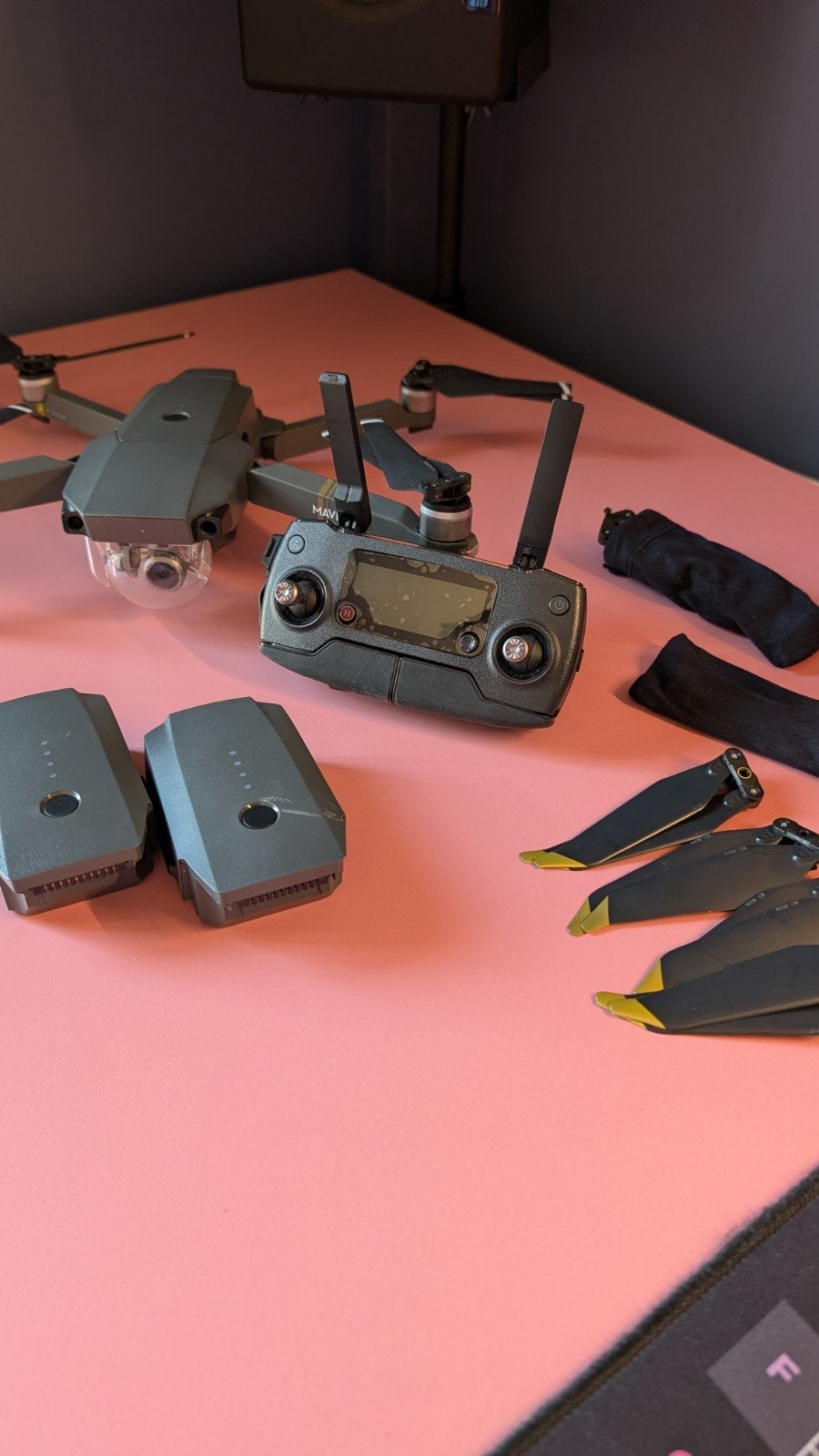 DJI Mavic Pro, Enlèvement, DJI