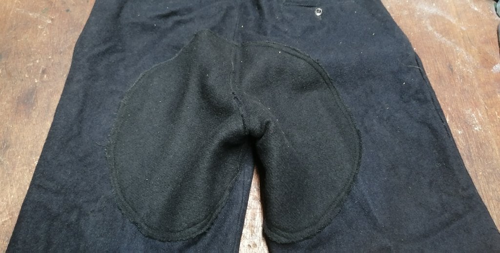 Duitse militaire zwarte broek uit de Tweede Wereldoorlog, Verzenden, Overige soorten, Kleding of Schoenen