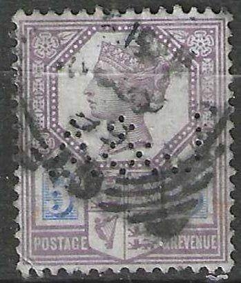 Groot-Brittannie 1887/1900 - Yvert 99perf - Victoria (ST), Postzegels en Munten, Postzegels | Europa | UK, Verzenden, Gestempeld