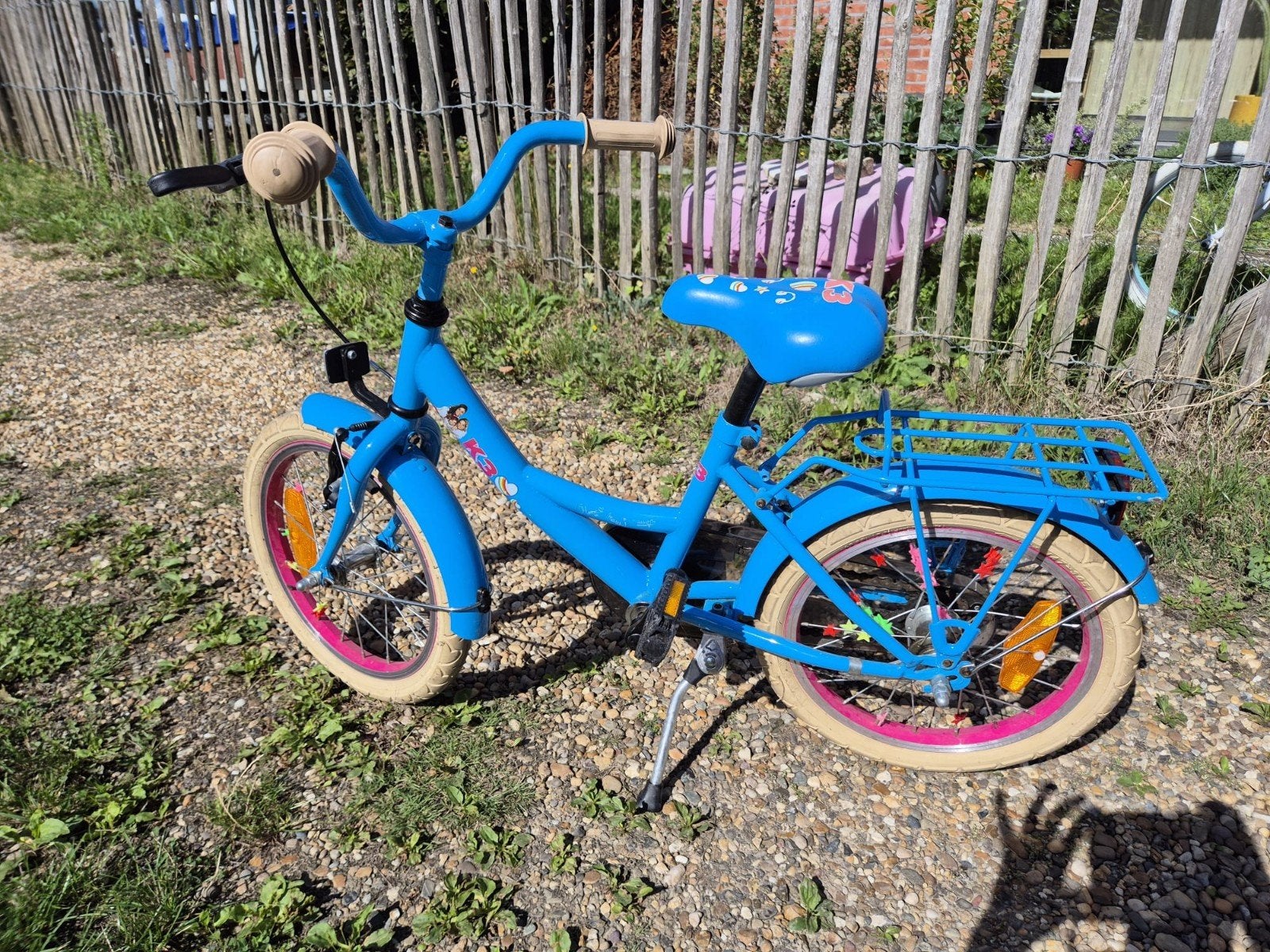 K3 fiets 18 inch, Fietsen en Brommers, Ophalen, Terugtraprem
