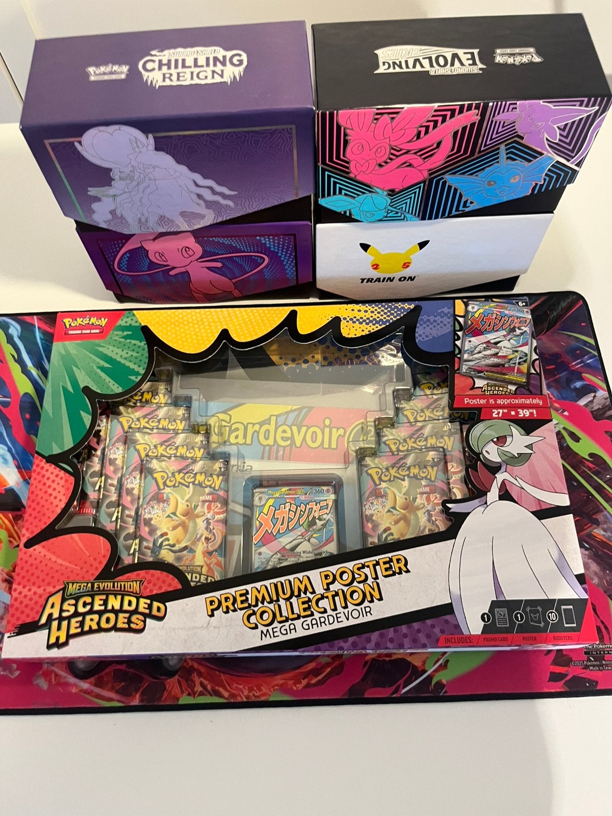 Ascended heroes: mega gardevoir poster collection, Verzenden, Zo goed als nieuw