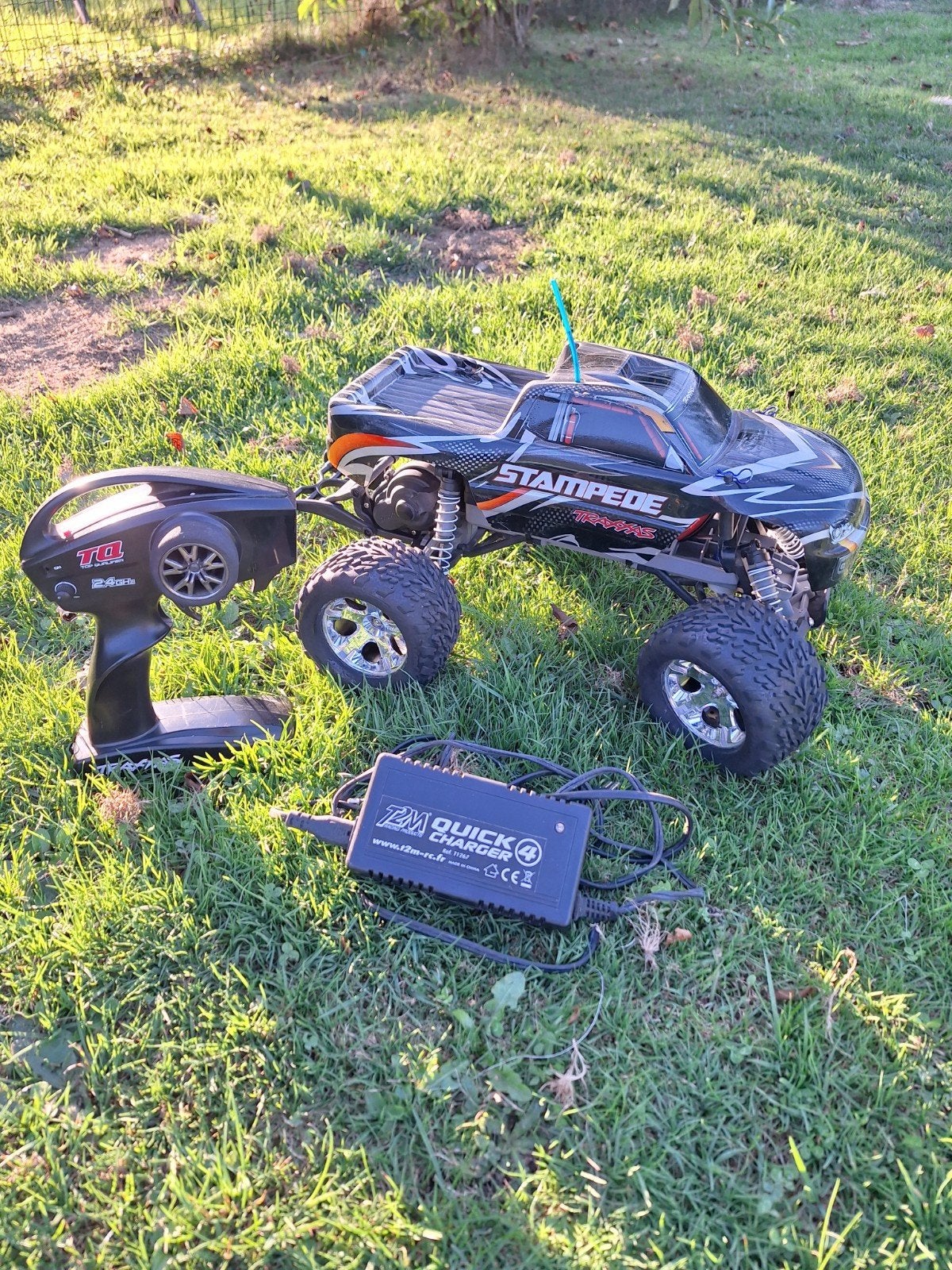 Traxxas stampede 2wd, Gebruikt, Auto offroad, Schaal 1:10, RTR (Ready to Run)