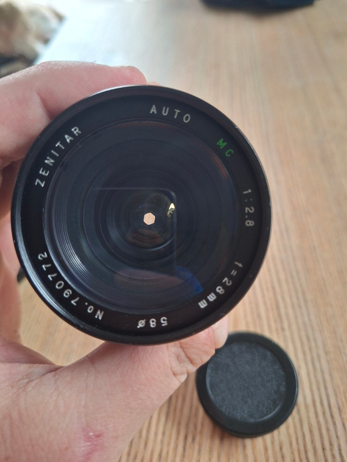 objectif m42 zenitar 28, Audio, Tv en Foto, Foto | Lenzen en Objectieven, Ophalen of Verzenden, M42