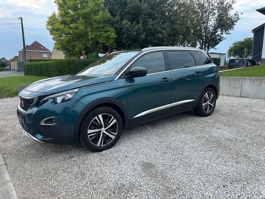 peugeot 5008  benzine 7 zitplaatsen met Garantie, Achat, Euro 6, Boîte manuelle, Particulier