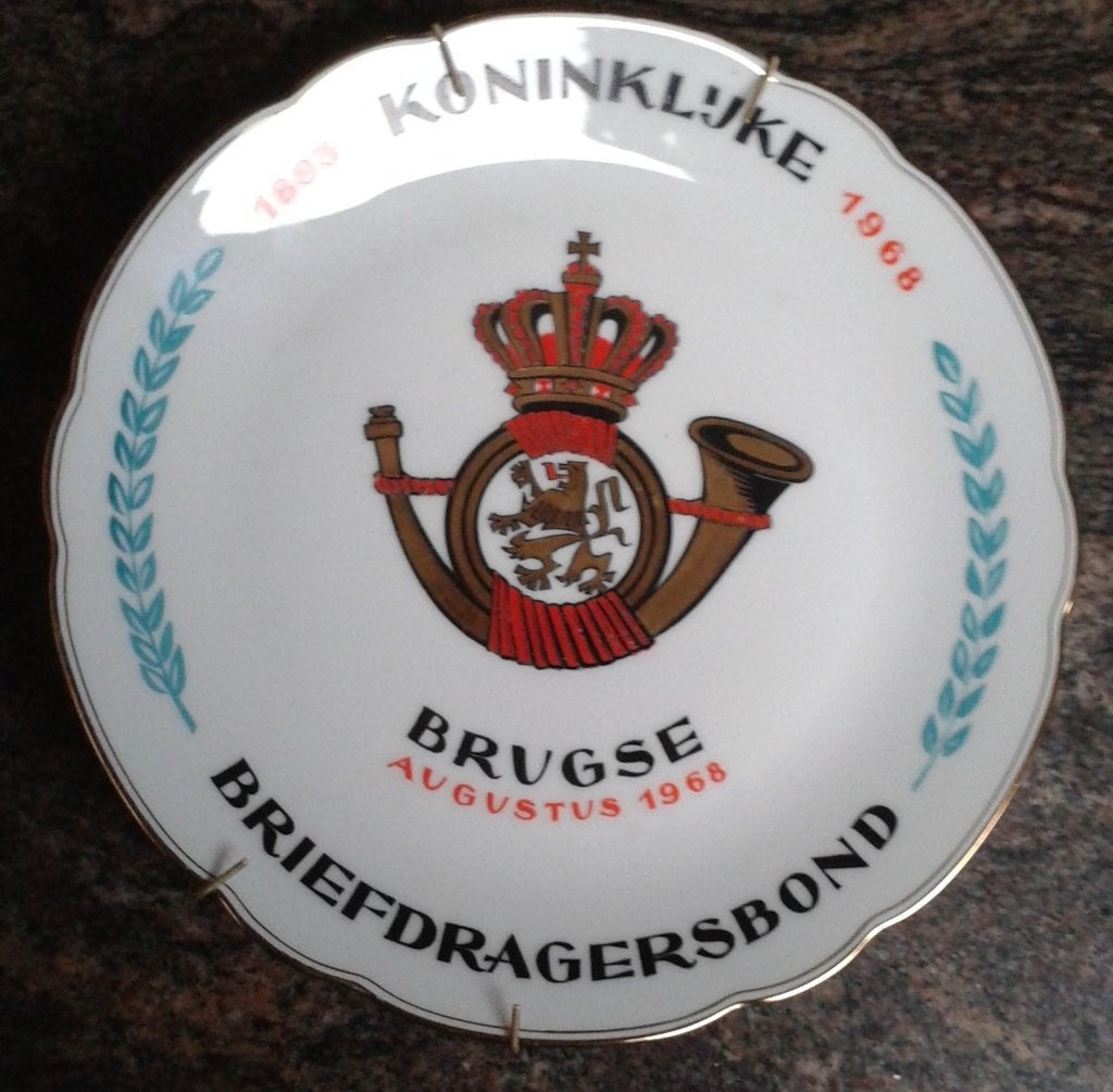 Decoratief bord - Duitse Schirnding Feston - porselein 1968, Antiek en Kunst, Antiek | Keramiek en Aardewerk, Ophalen