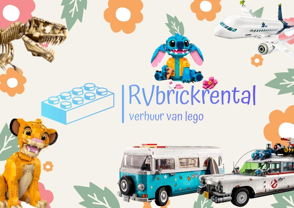 Lego Huren, Ophalen, Lego, Nieuw, Compleet