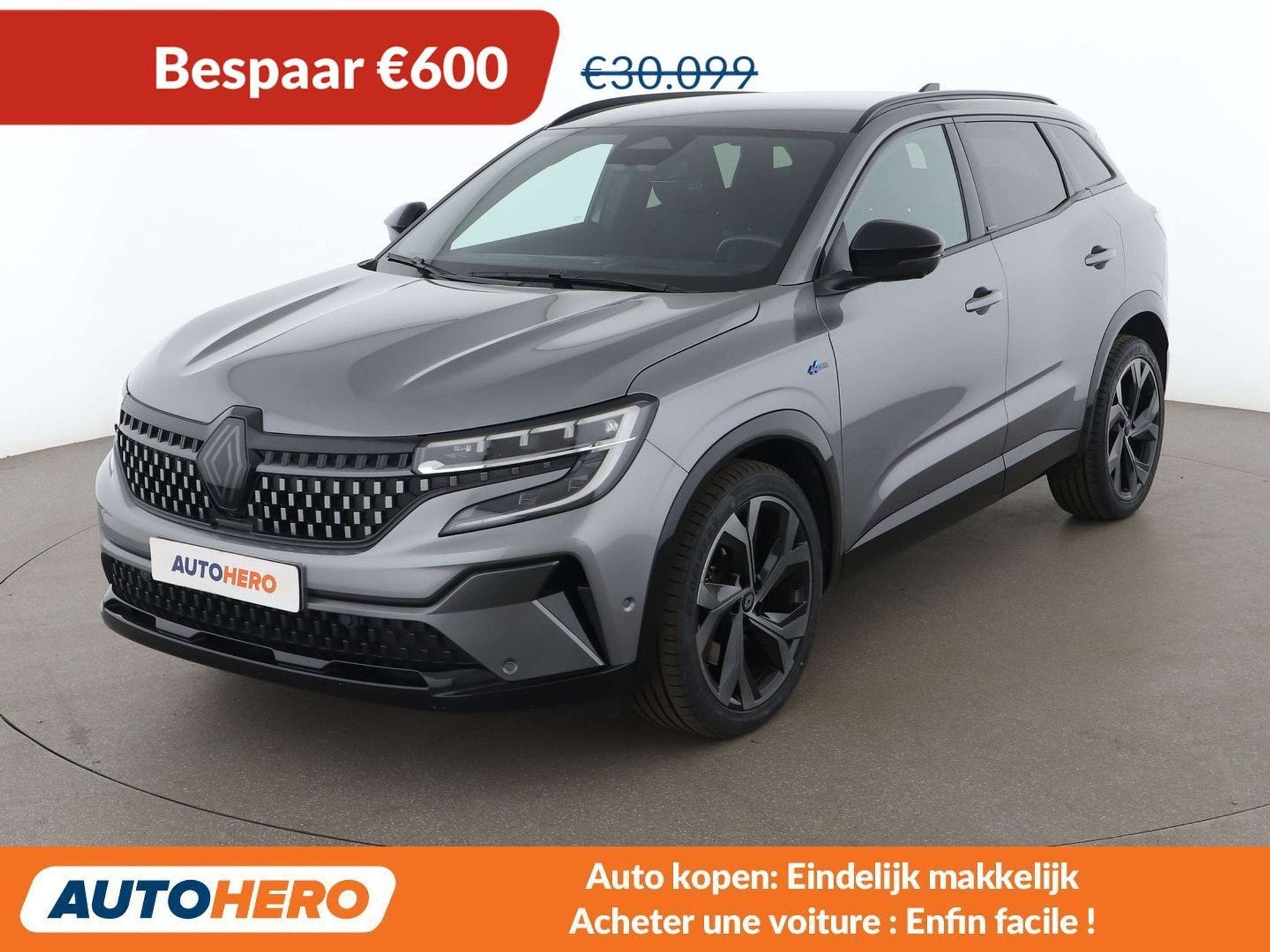 Renault Austral 1.2 Hybrid E-Tech Iconic Esprit Alpine, Argent ou Gris, Achat, https://public.car-pass.be/vhr/bca24c0b-1f74-478b-951a-8b0bc9e182fa