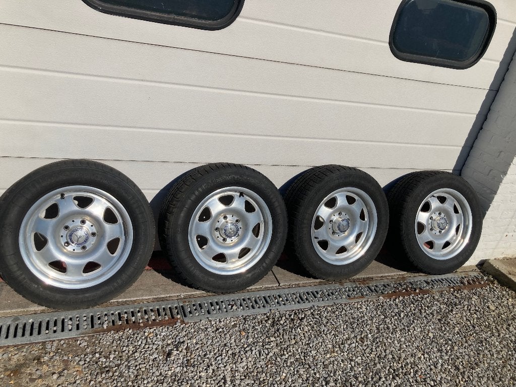 Originele 15 inch Mercedes SLK R170 velgen set, Auto-onderdelen, Ophalen, Gebruikt, 15 inch, Velg(en)