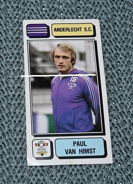 Panini Football 83 RSC Anderlecht/Paul Van Himst, Collections, Articles de Sport & Football, Envoi, Utilisé, Affiche, Image ou Autocollant