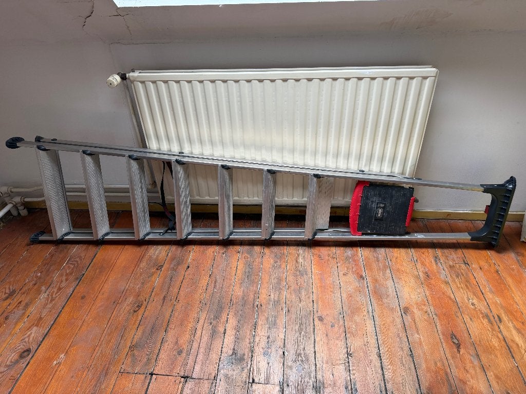 Ladder gratis op te halen!, Ophalen, Gebruikt, Ladder, Opvouwbaar of Inschuifbaar