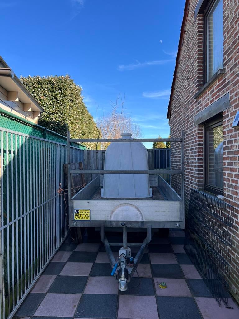Aanhangwagen PATTYN, Auto diversen, Aanhangers en Bagagewagens, Ophalen, Zo goed als nieuw