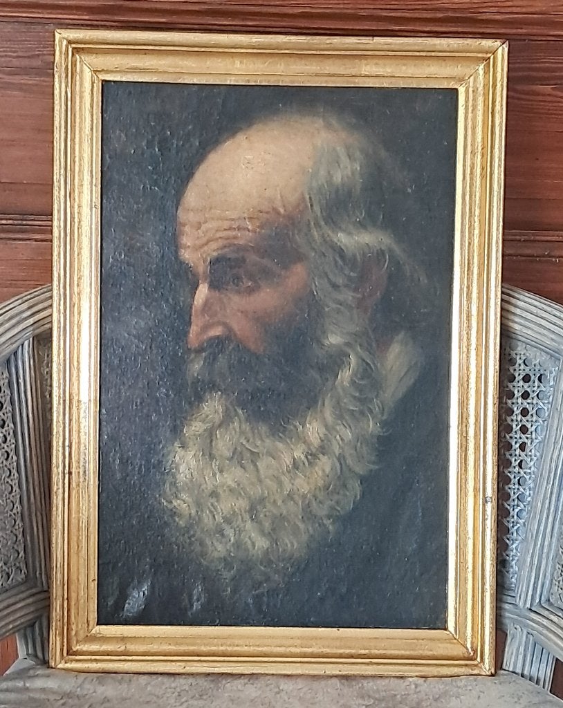 Oude portretschildering, Antiek en Kunst, Kunst | Schilderijen | Klassiek, Ophalen of Verzenden
