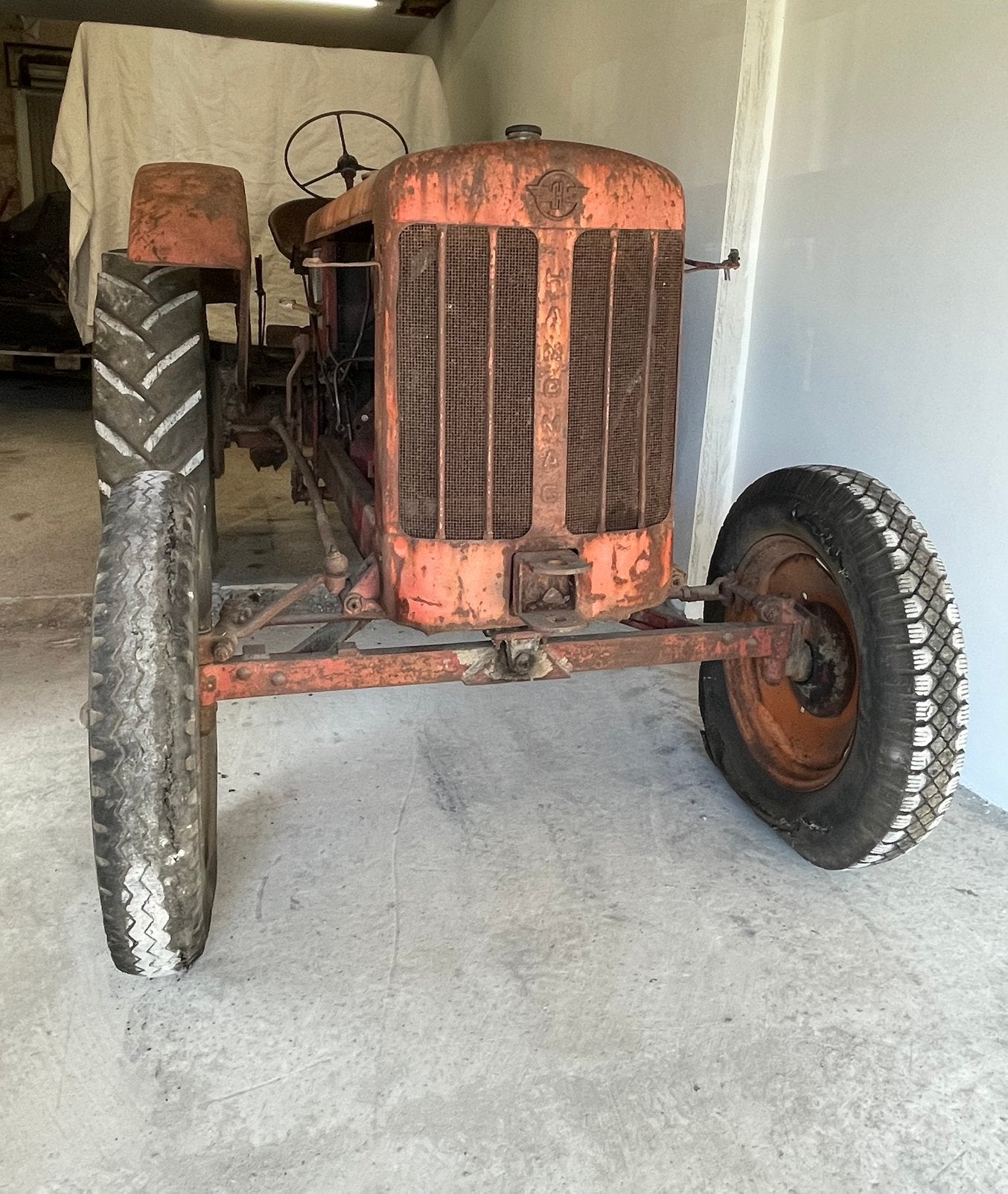 hanomag r35a 1954, Zakelijke goederen, Ophalen