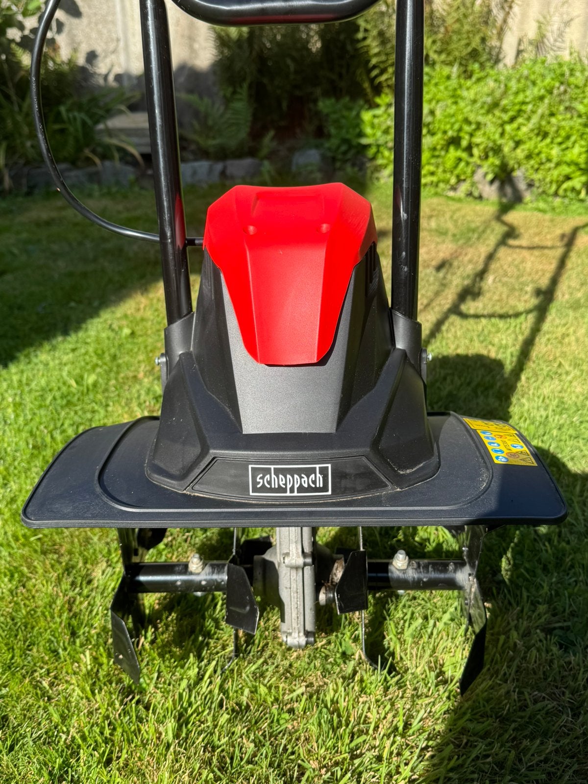 Tuinfrees elektrisch merk scheppach, Enlèvement, Comme neuf, Électrique, Coupeur de jardin