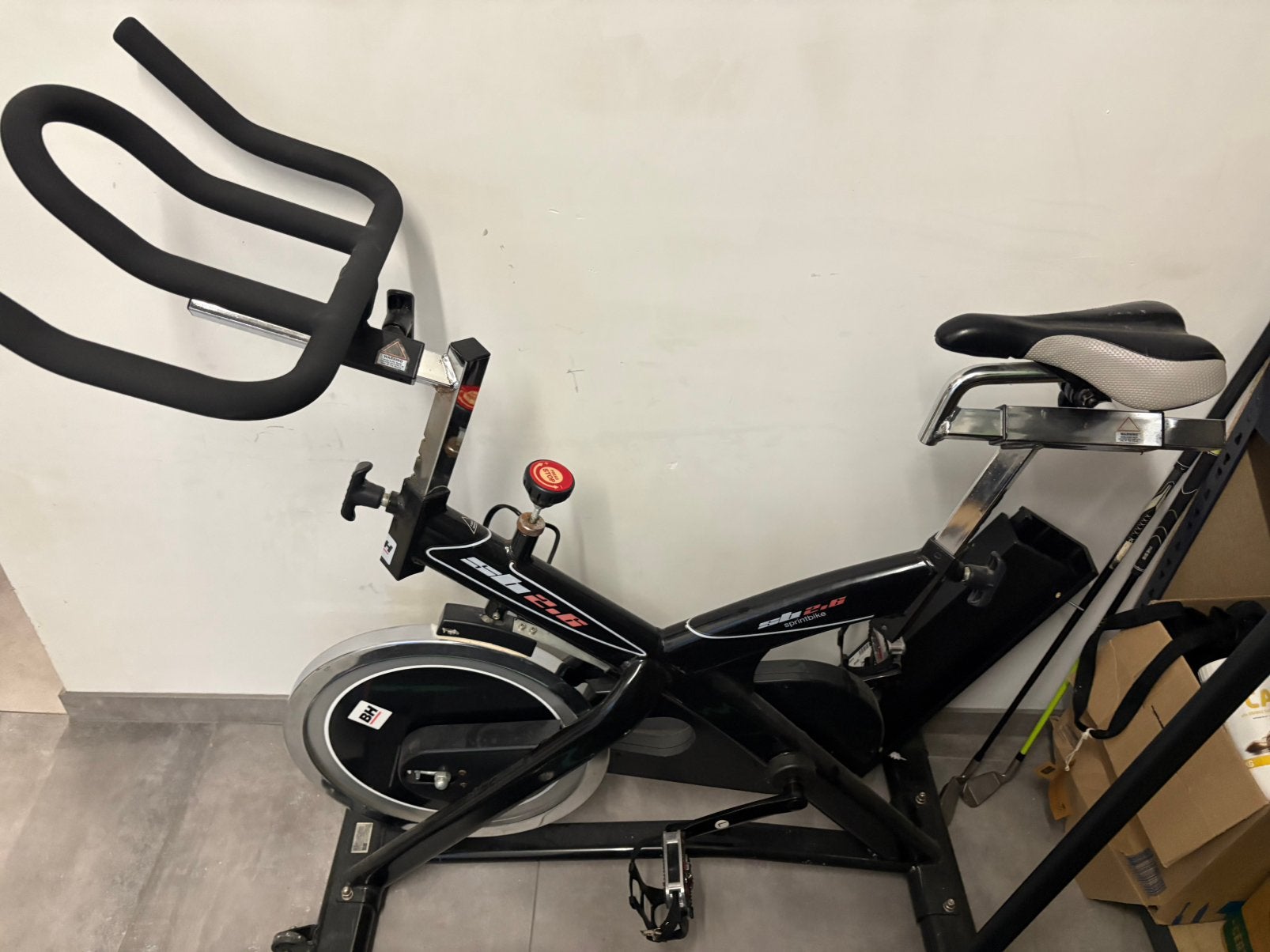 BH fitness SB2.6 spinfiets, Enlèvement, Utilisé