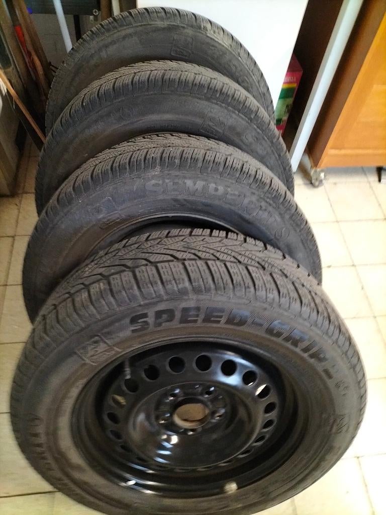 Winterbanden op velg, Ophalen, 16 inch, Banden en Velgen, Winterbanden