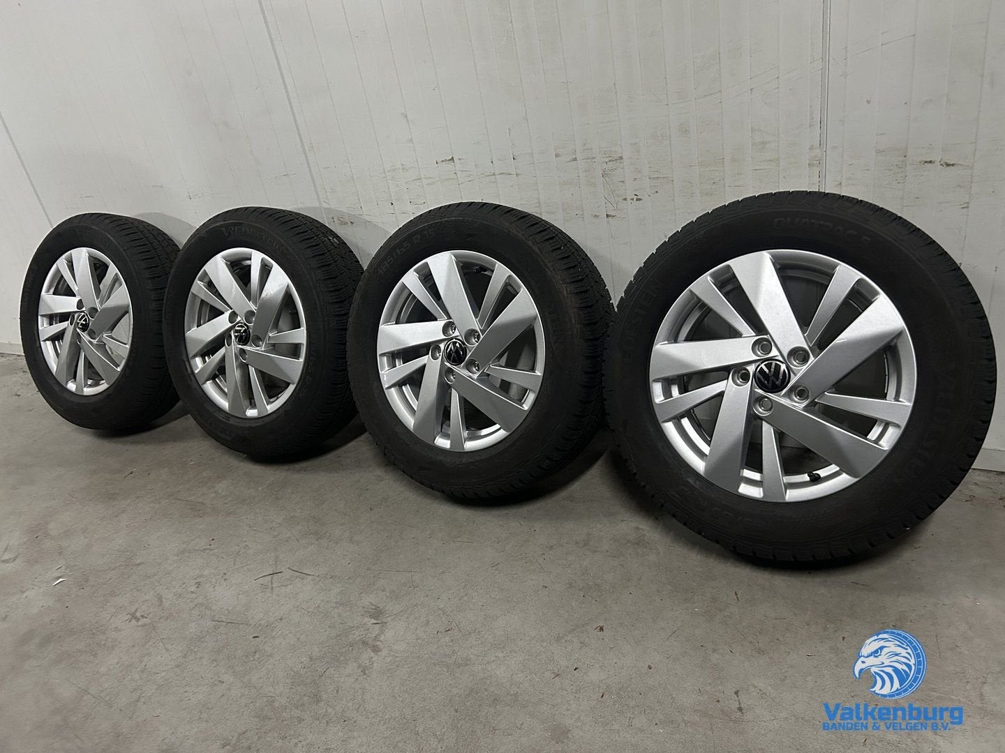 8mm! Originele VW Polo 6 2G AW Ronda 15 inch velgen 5x100 Al, Auto-onderdelen, Gebruikt, 15 inch, -, -