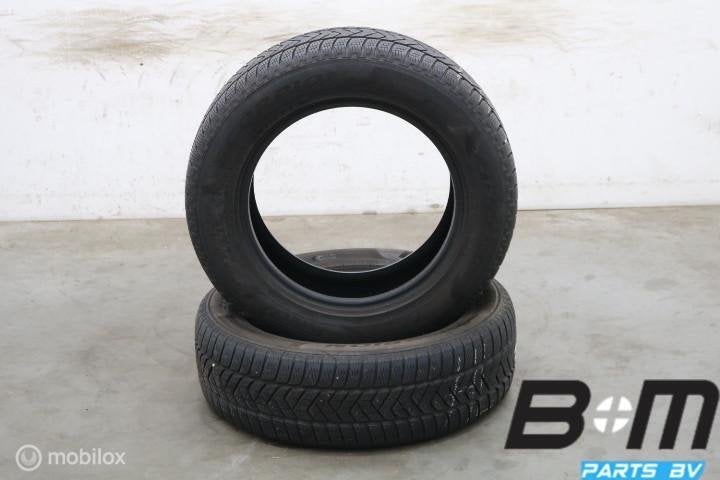 2 x 2156517 99H Pirelli Scorpion Winter 5mm 215 65 17, Véhicule de tourisme, Utilisé, Pneus hiver, 215 mm