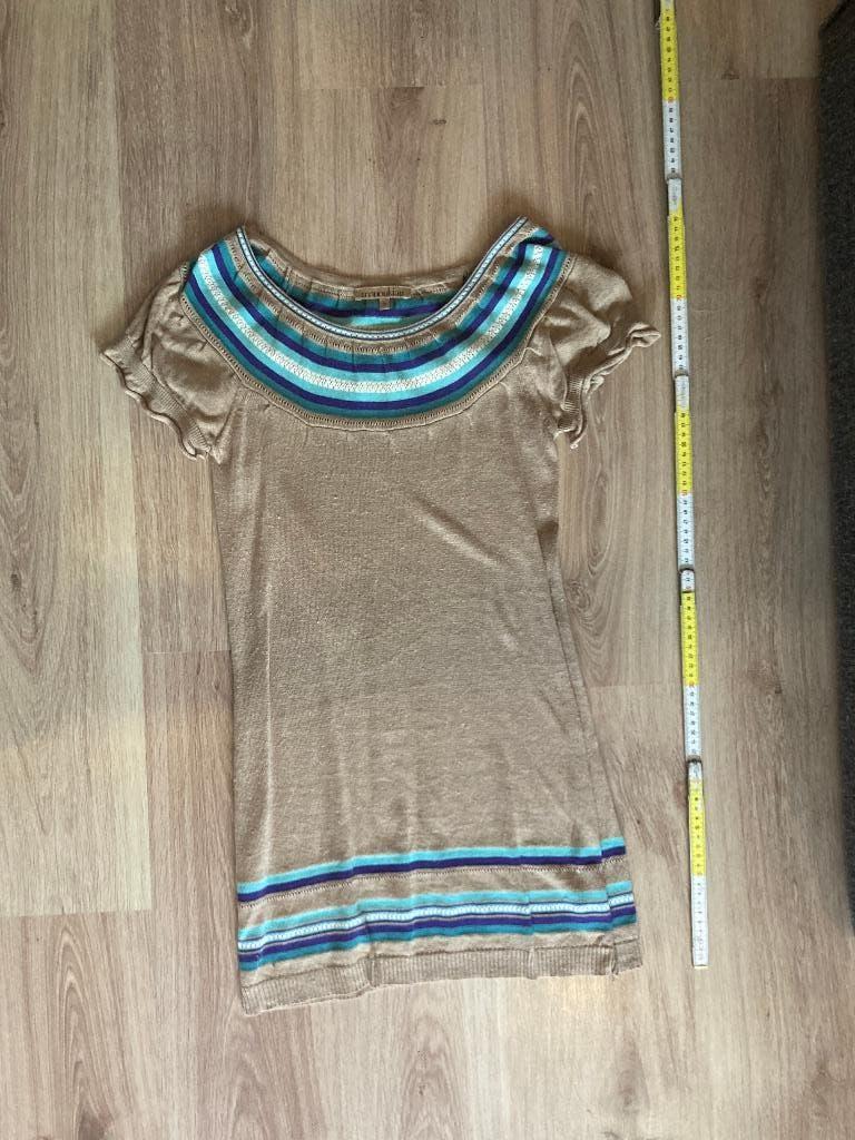 tunique beige Manoukian, Alain Manoukian, Enlèvement, Porté, Taille 36 (S)