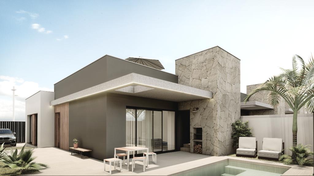 Nieuwbouw villas met privé zwembad, Immo, Buitenland, Spanje, Woonhuis, Dorp