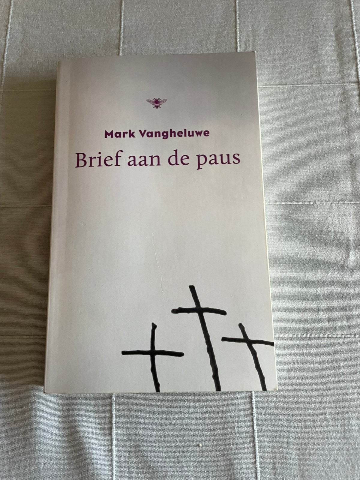 “Brief aan de paus” -Mark Vangheluwe, Ophalen of Verzenden, Gelezen