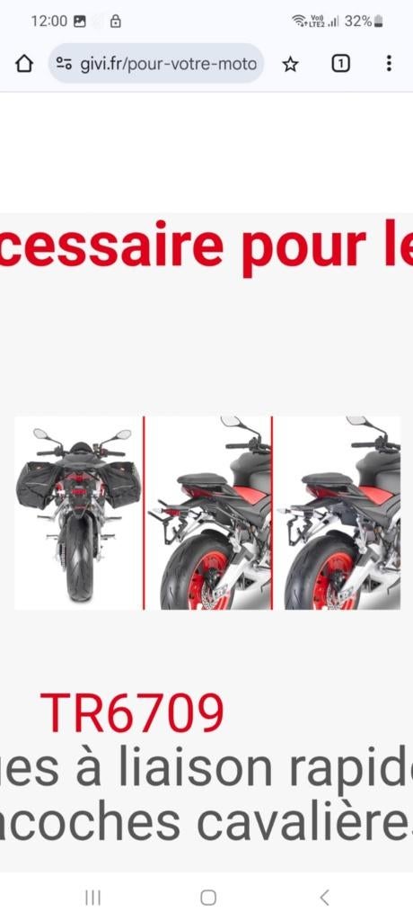 Bagagerie moto Givi, Motos, Accessoires | Valises & Sacs, Enlèvement ou Envoi, Comme neuf