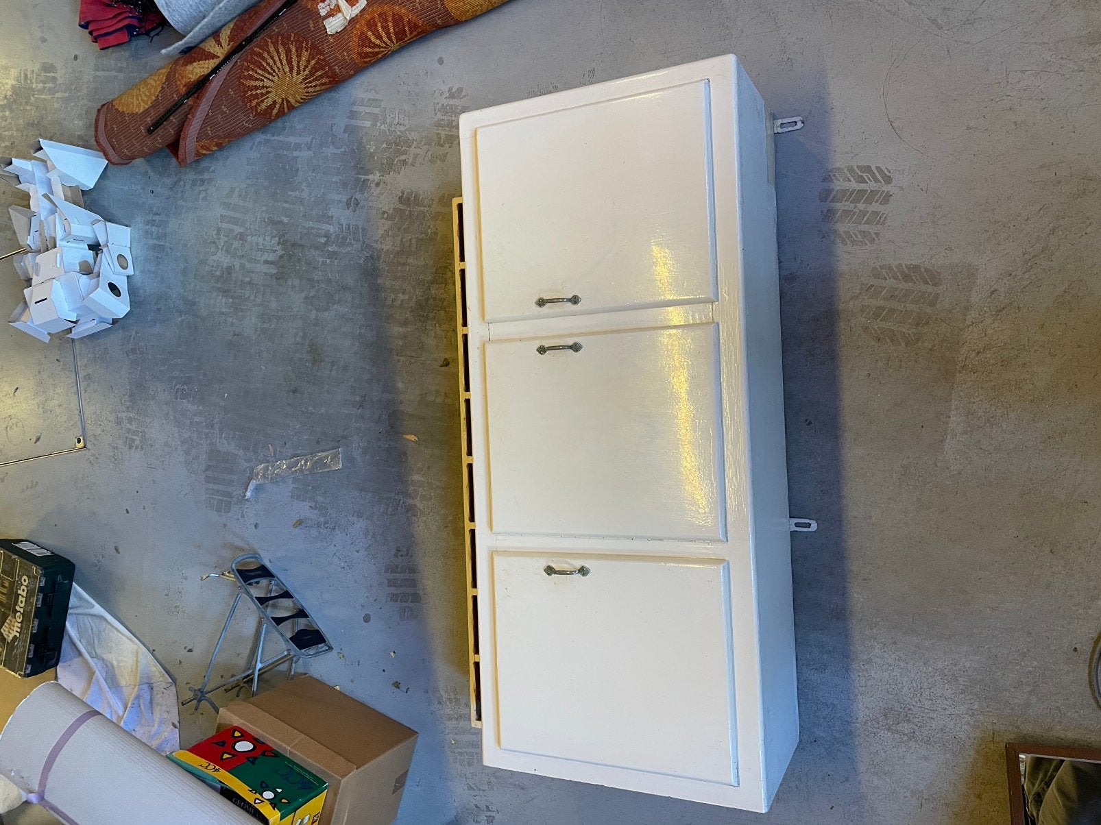 Keuken kast, Enlèvement