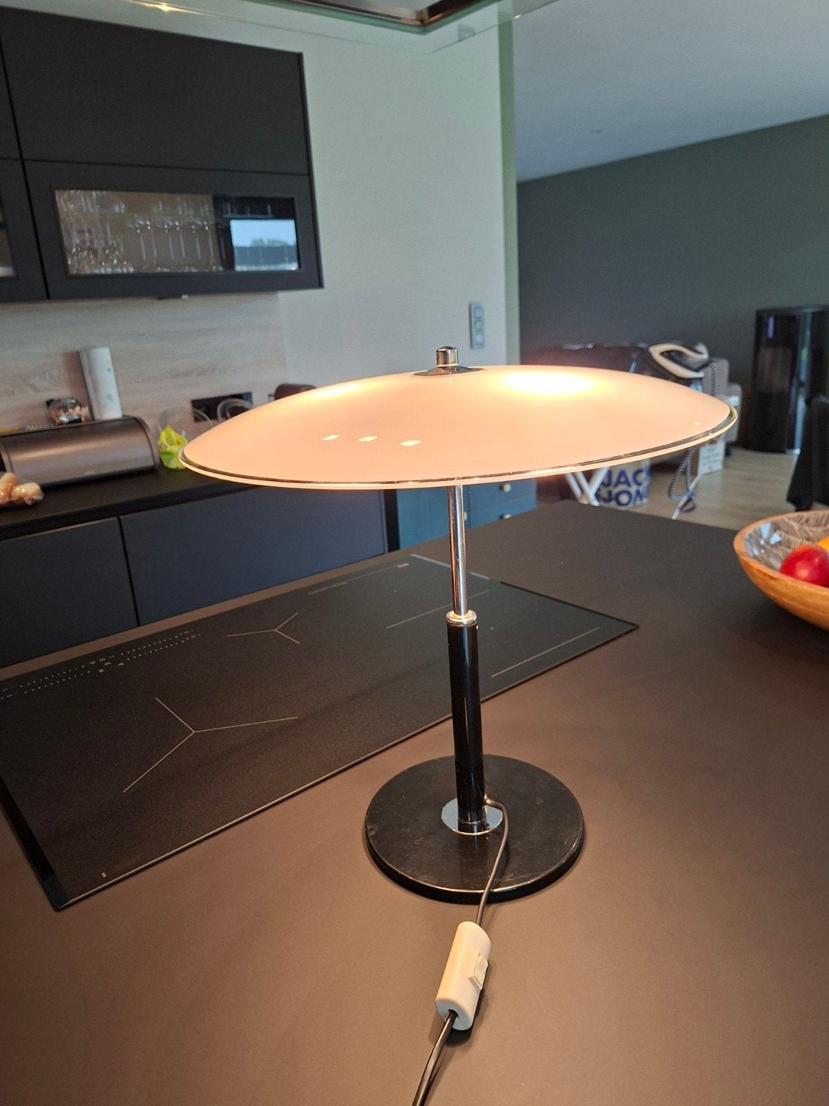 Grande lampe de table créée par karin MOBRING pour IKEA, Enlèvement, Verre, IKEA, Vintage