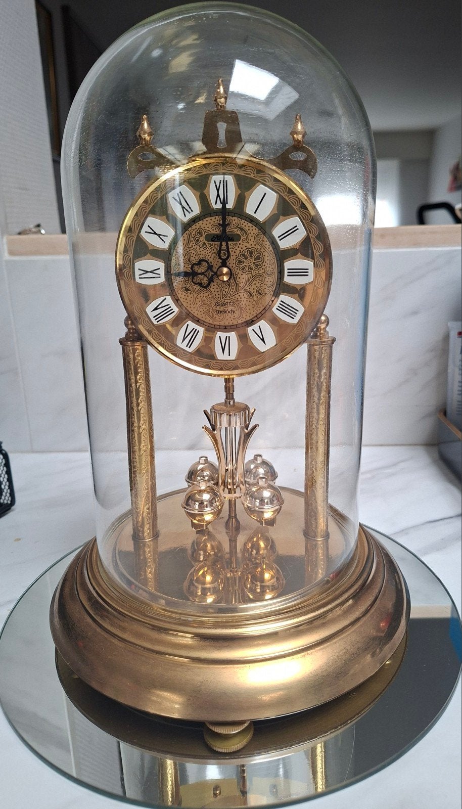 vintage Haller quartz melody klok, Ophalen