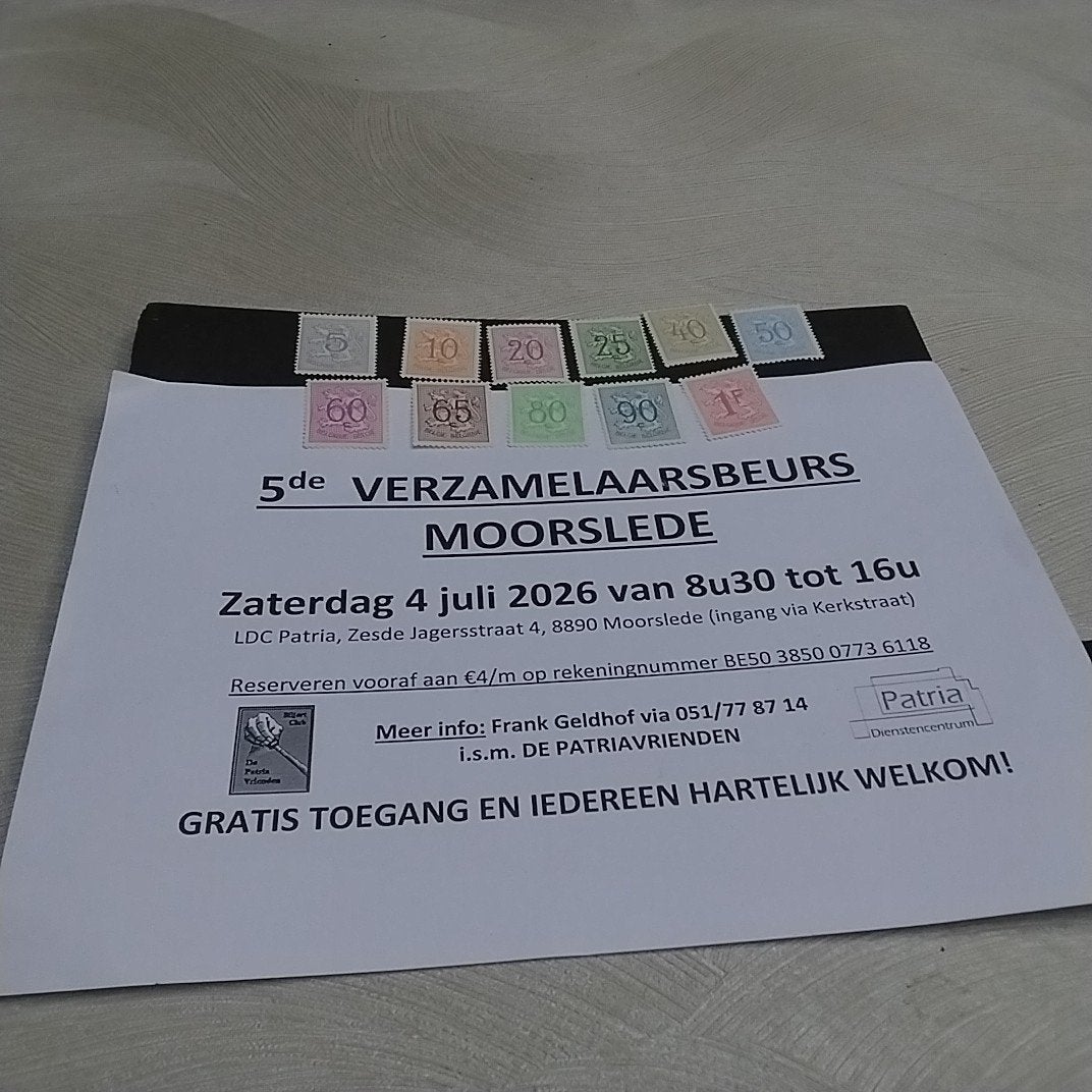 BELGIE 849/859 postfris met cote 16,00 €, Postzegels en Munten, Ophalen of Verzenden, Postfris