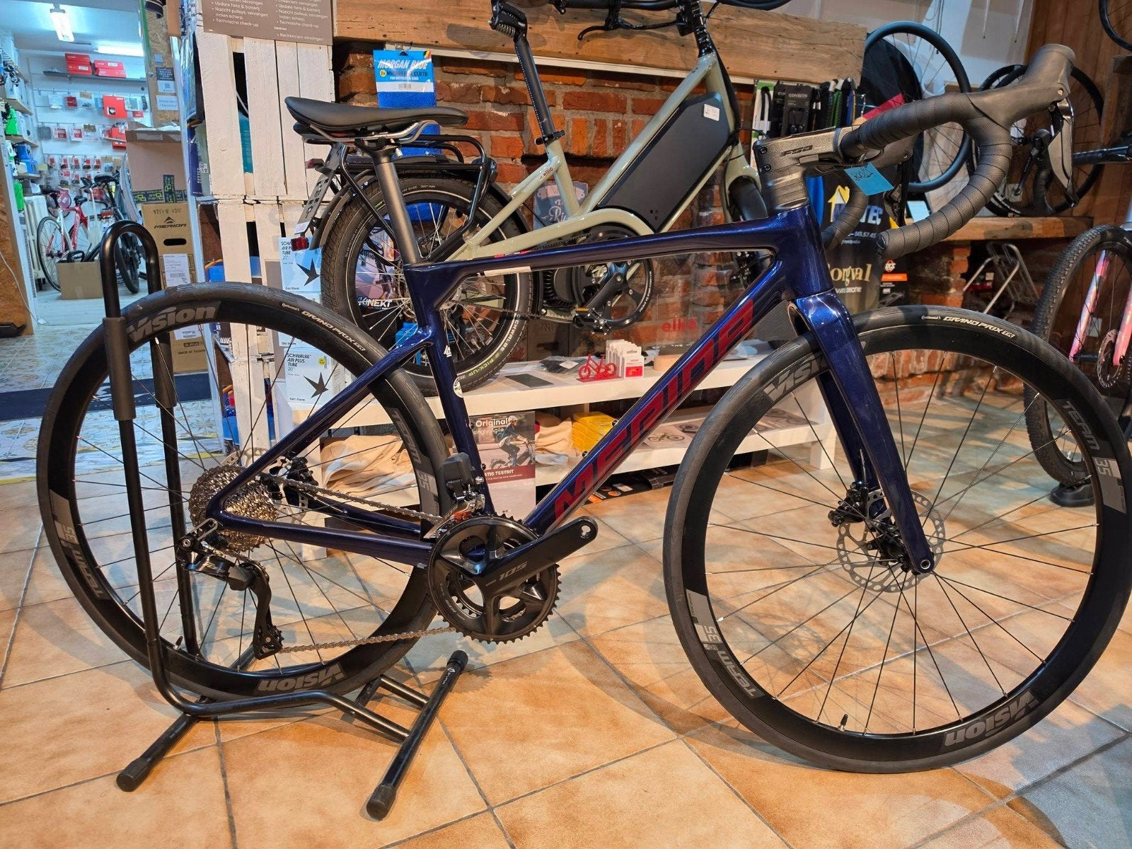 scultura Merida maat xs 105 di2, Ophalen